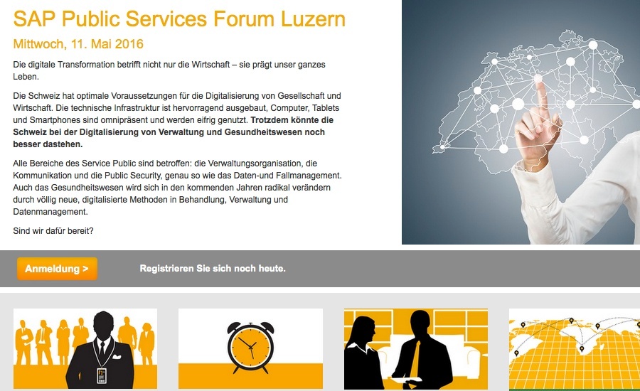 SAP Public Services Forum 2016